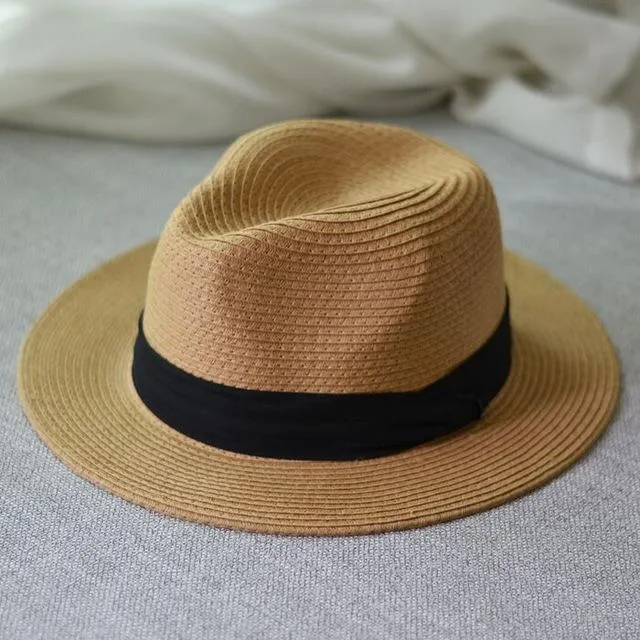 Striped Straw Hats