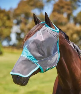 Weatherbeeta ComFITec Deluxe Fine Mesh Horse Fly Mask with Nose