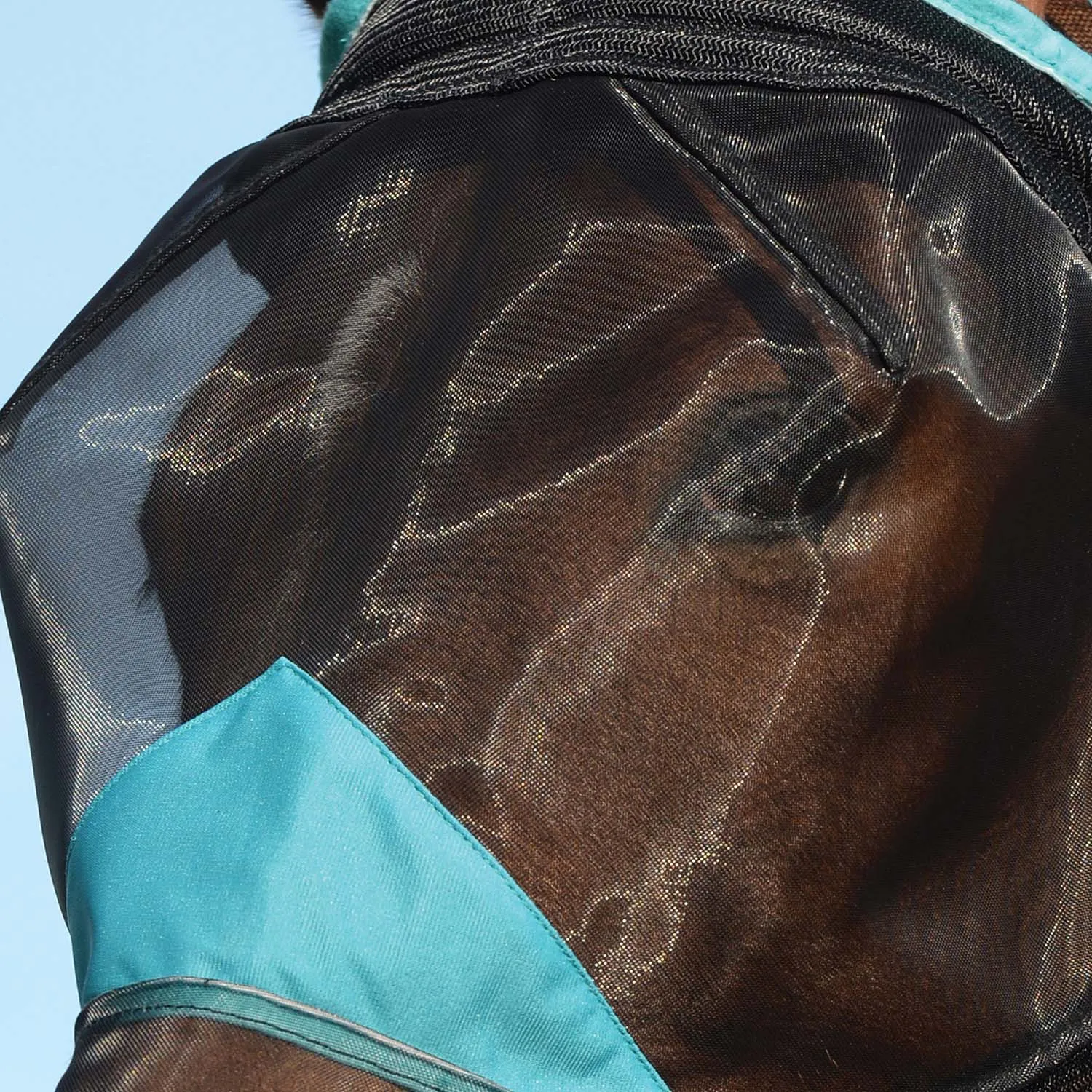 Weatherbeeta ComFITec Deluxe Fine Mesh Horse Fly Mask with Nose