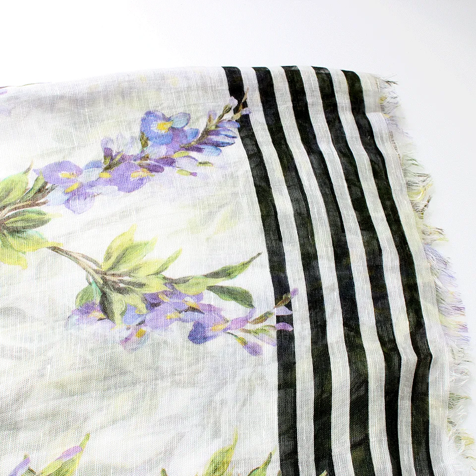 Wisteria Stripe Scarf